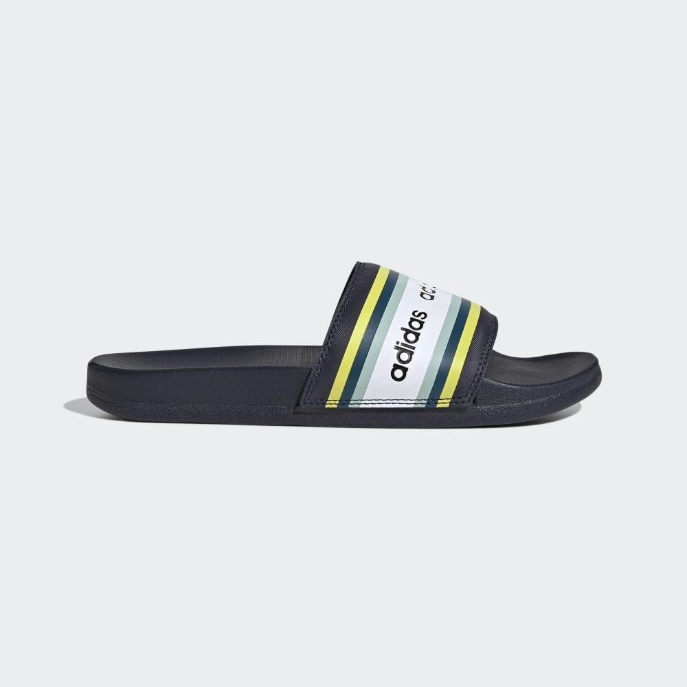 Adidas Women's FARM Rio Adilette Comfort Slides Yellow/White Ireland EH0033